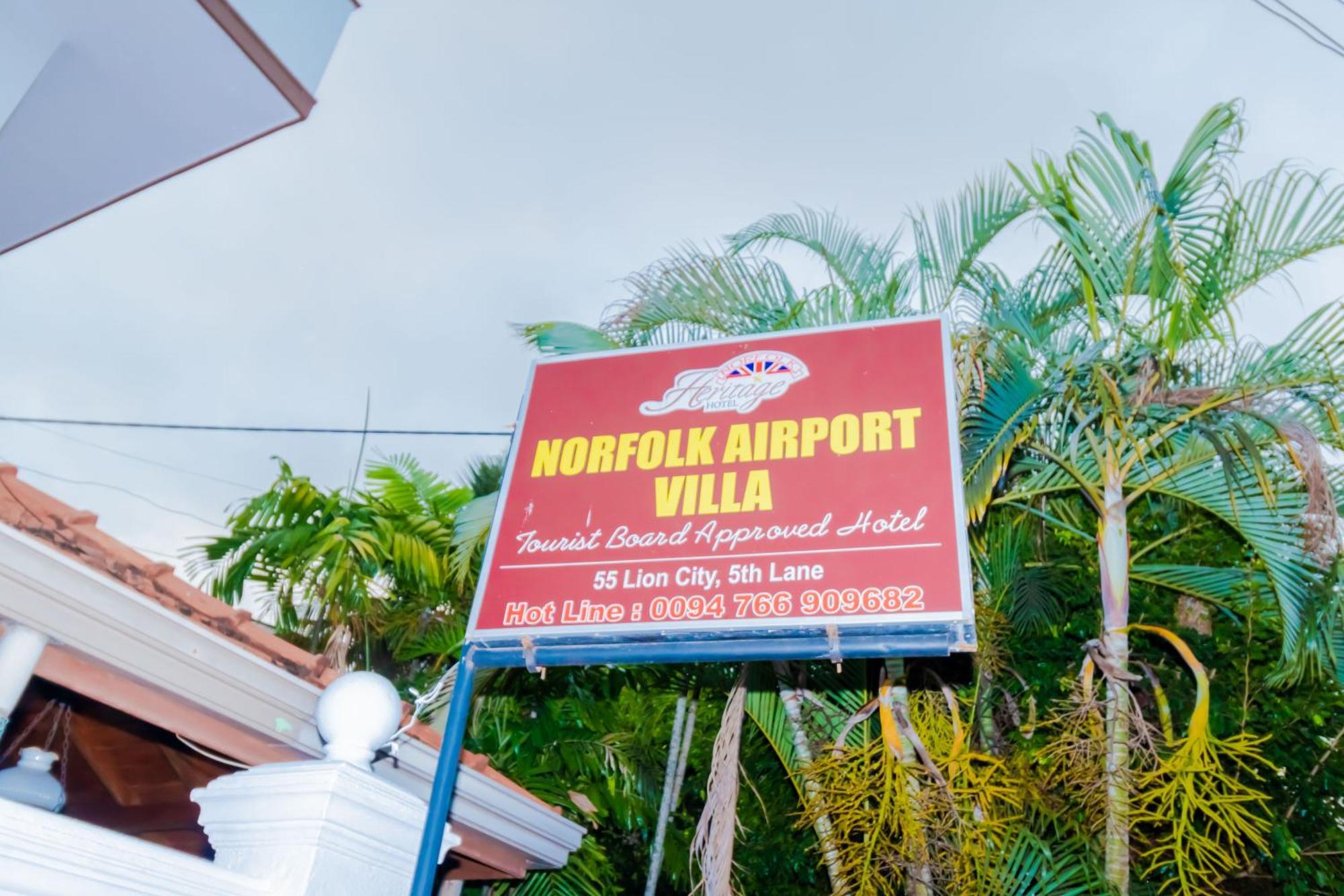 The Norfolk Heritage Airport Villa Katunayaka Dış mekan fotoğraf